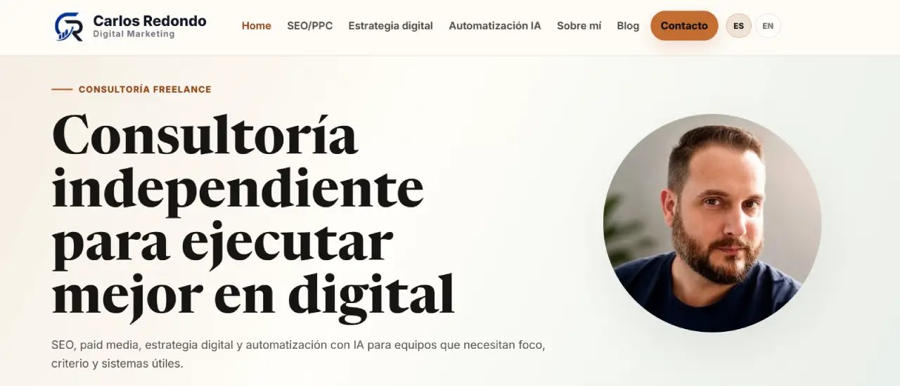 Nueva web de carlosredondo.com imagen de portada