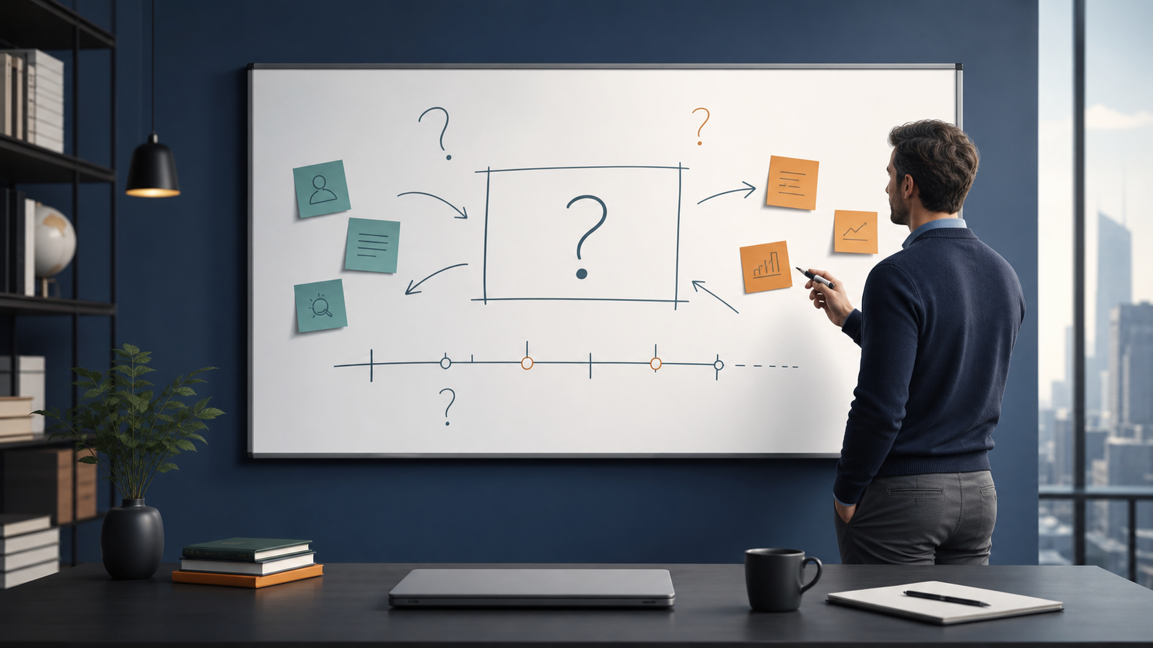Frame the problem before looking data